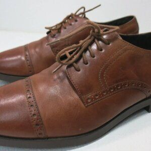 Cole Haan Oil Tanned Leather Cap Toe Dress Footwear Oxfords Men's Shoes 8.5 M